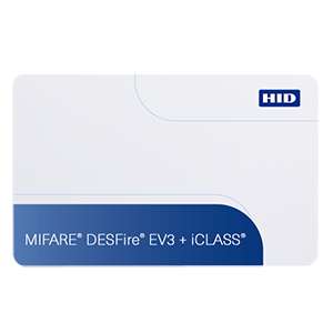 HID MIFARE® DESFire® EV3 + iCLASS